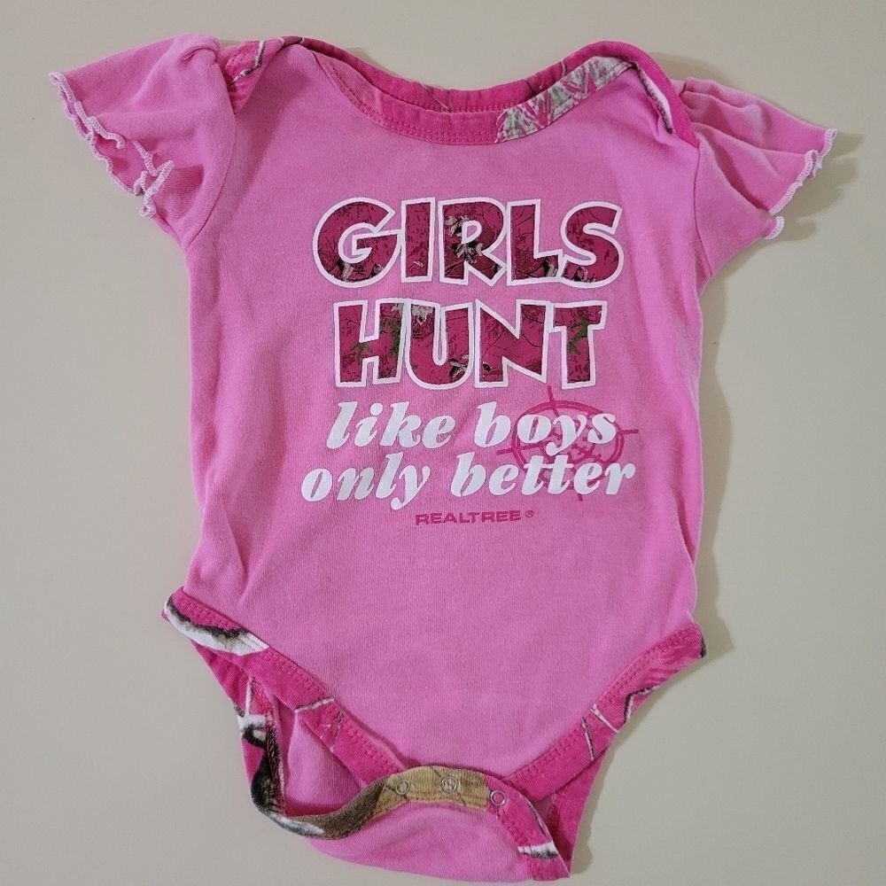 Realtree Girls Hunt Onesie